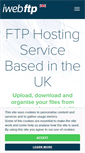 Mobile Screenshot of iweb-ftp.co.uk