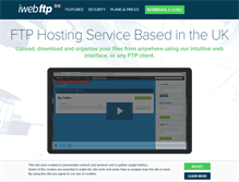 Tablet Screenshot of iweb-ftp.co.uk